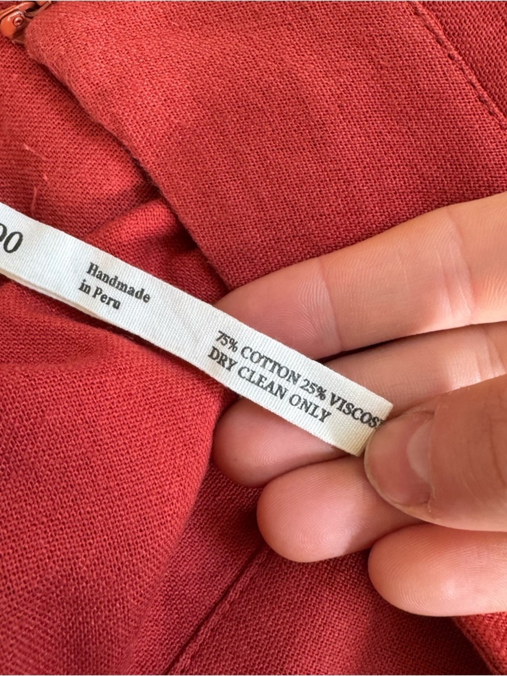 ESCVDO Acadia wide leg Wide-Leg Pants - coral - Picture 6 of 11